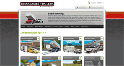 Desktop Screenshot of brianjames.co.uk